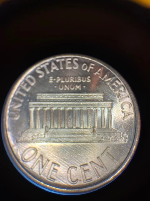 Lincoln-Cent-1991-Strike-Through--Reverse